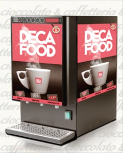 Nuove macchine erogatrici di bevande Decafood a 3 e 4 gruppi