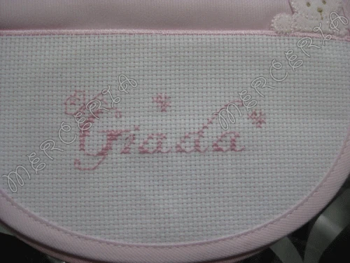 Schema punto croce nome