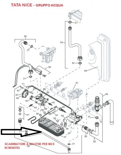 Caldaia Tata nice 20000 turbo