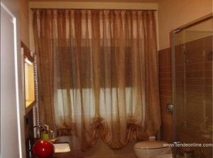 tende da interno classica in bagno