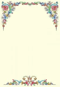 decorazioni pergamene da