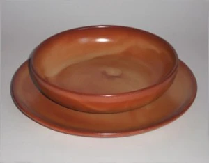 Vieux Plat Ovale En Terre Cuite – N.5 – Déco Rustique Et Authentique
