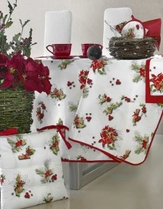 tovaglia di natale cannella