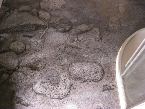 Pavimenti Resina Trento : Pavimenti in resina trento vetrificante con stampa graniti val
