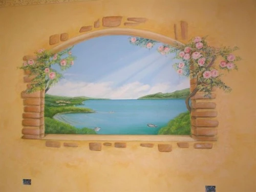 Decorazioni dinterni a roma : (grottaferrata) Decorazione d interni