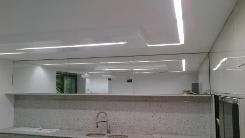 Velette in cartongesso per con luce diffusa : (campobasso) Luce diffusa cartongesso