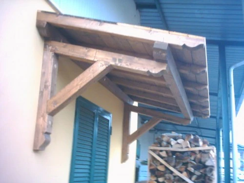 Tettoia a sbalzo : (san cesareo) Tettoia a sbalzo