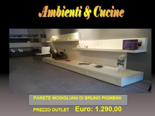 OUTLET BRUNO PIOMBINI - PARETE MODIGLIANI DI MOSTRA EURO: 1.290, 00 ... OUTLET BRUNO PIOMBINI - PARETE MODIGLIANI DI MOSTRA EURO: 1.290, 00 ...