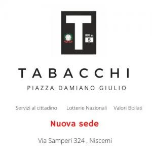 Logo Tabaccheria Piazza Damiano Giulio