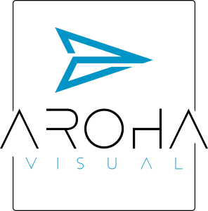 Logo Aroha Visual di Andrea Paola Ferrer Facchi