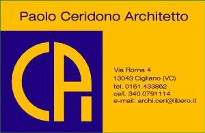 Logo Architetto Paolo Ceridono  