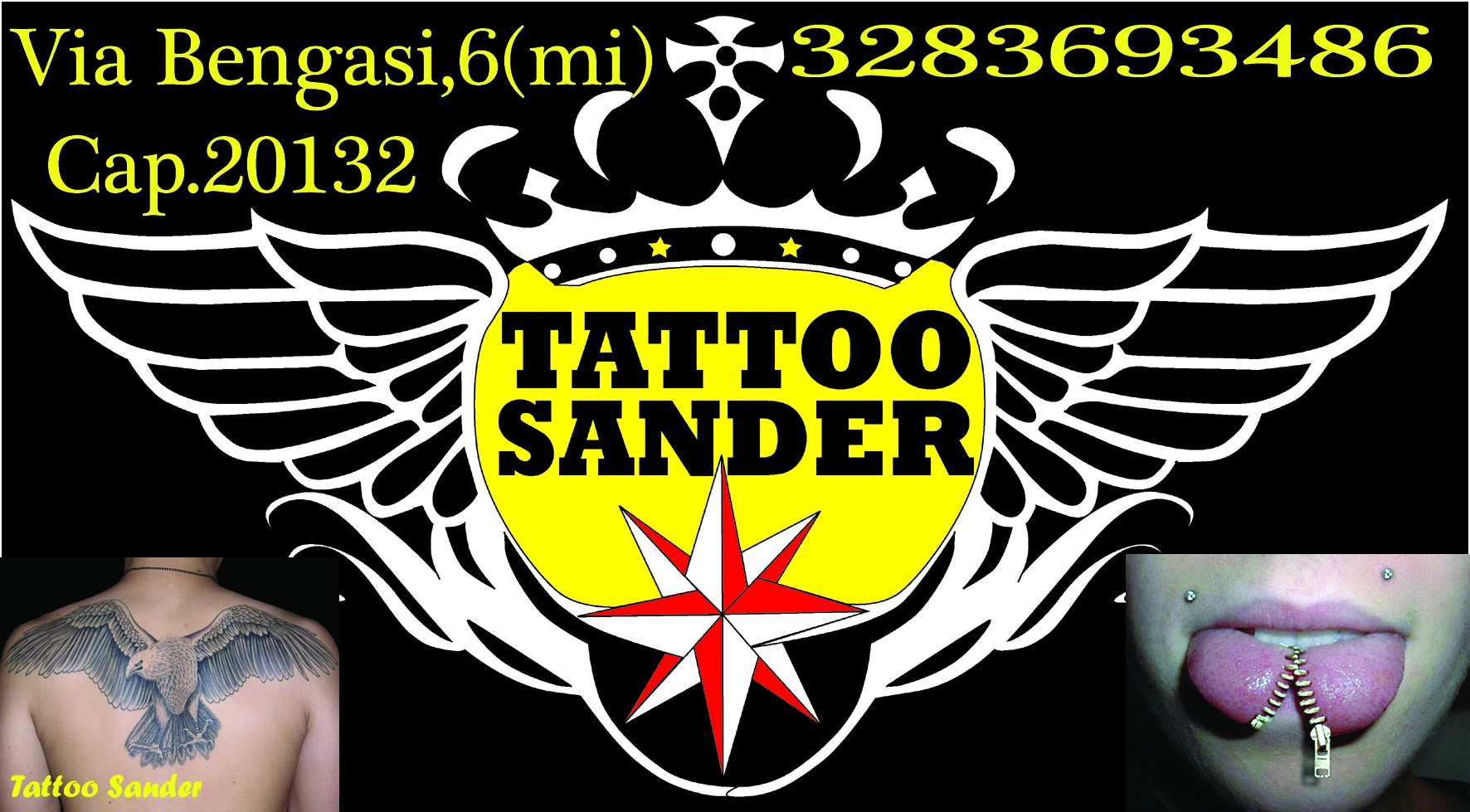 Logo Sander Tattoo & Piercing
