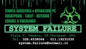 Logo System Failure di Campagna Luciano