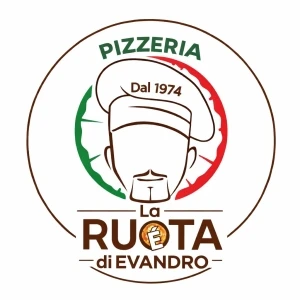 Logo Pizzeria la Ruota di Evandro di Petti Annamaria