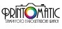 Logo Printomatic di Erica Mottin