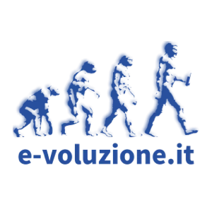 Logo E-voluzione di F.M.Sacerdoti Srl